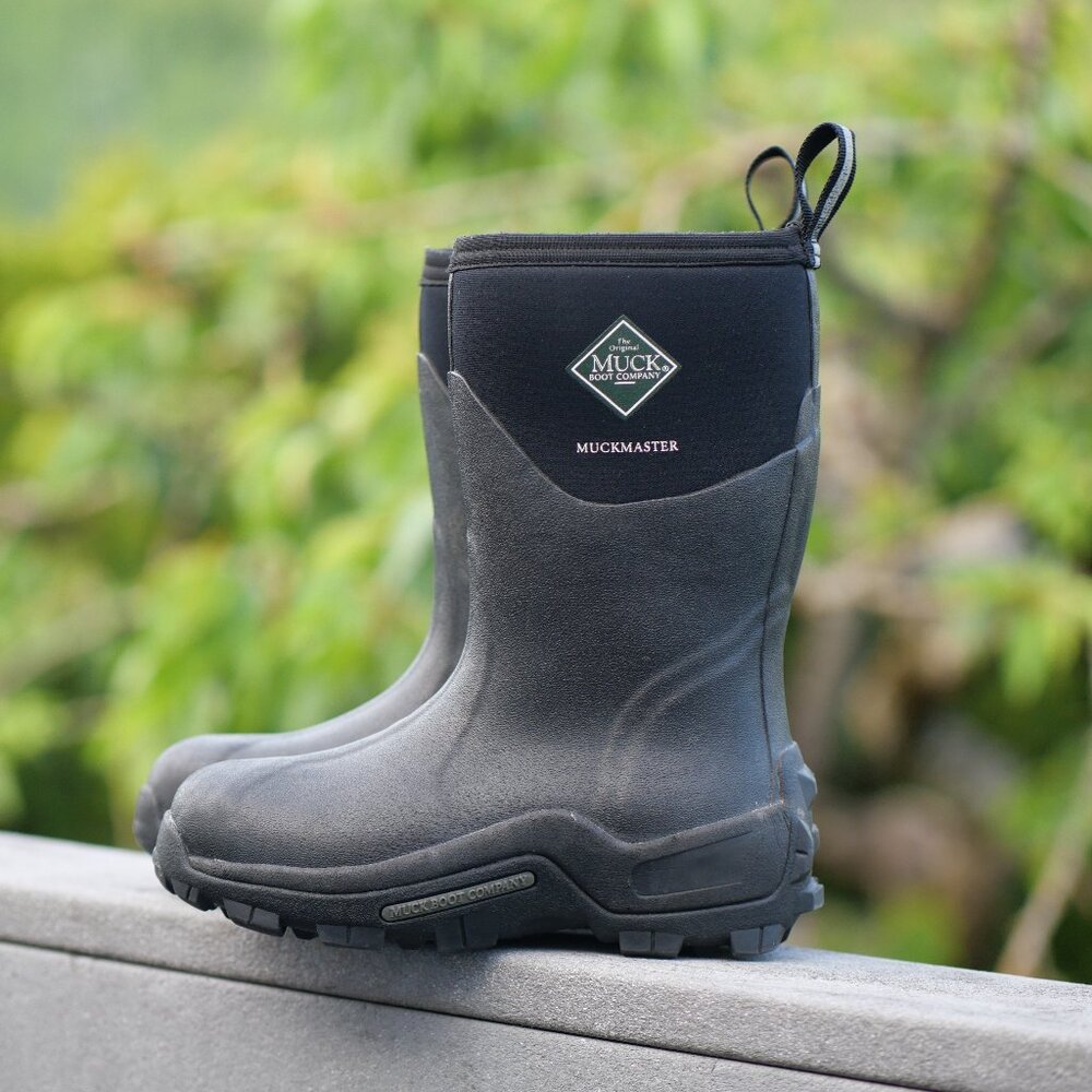 Muck Boots - Muckmaster Mid Black - Size 5 Men's/Size 6 Women's NWOT